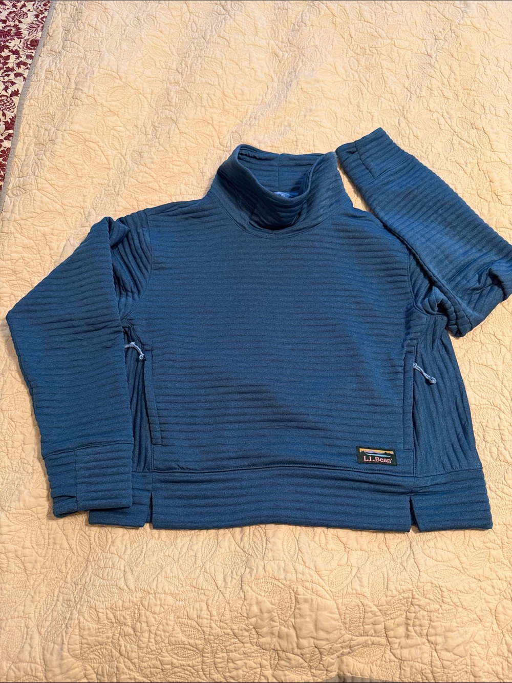 L.L. Bean Airtight Funnel Neck Pullover